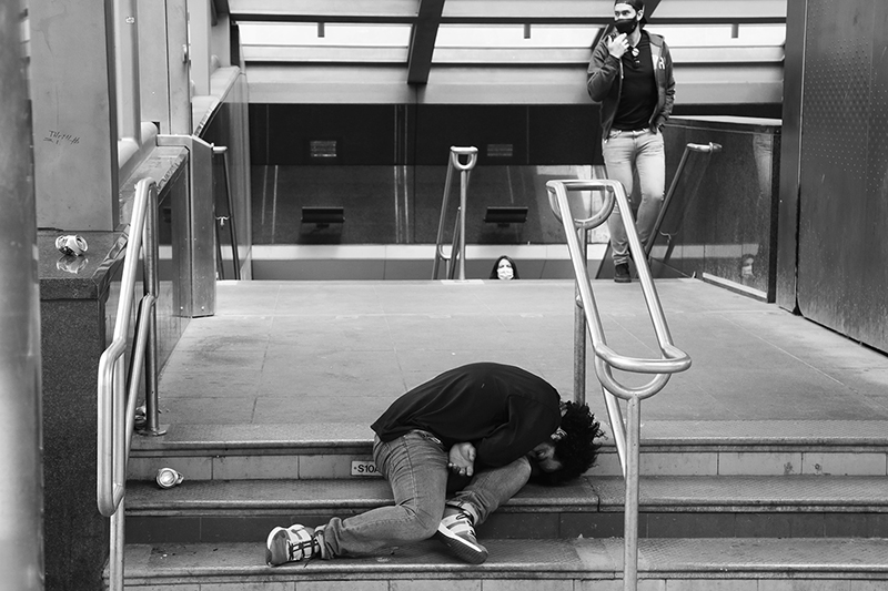 Homeless : Street Life : New York : Personal Photo Projects :  Richard Moore Photography : Photographer : 